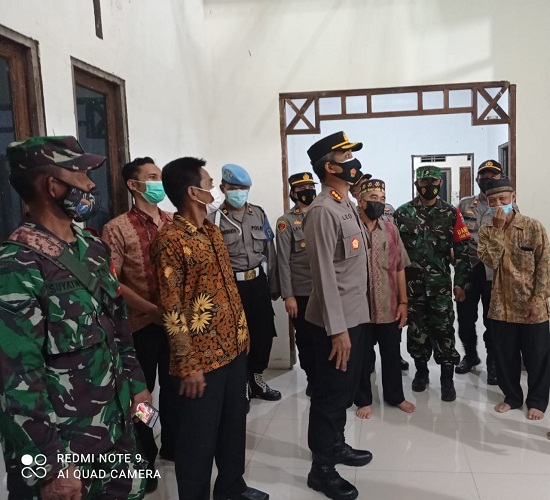 Kapolresta Pontianak Kukuhkan Kampung Tangguh Nusantara
