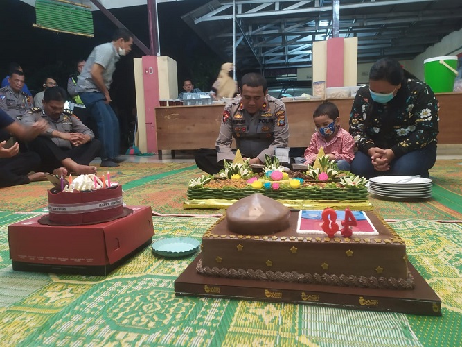 Keluarga Besar Polsek Medan Helvetia Laksanakan Buka Puasa Bersama