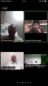 Silaturahmi Nasional Kamijo Membahas Program Kerja 2021-2024 untuk Bersinergi dengan Pemerintah Pusat Maupun Daerah Secara Virtual