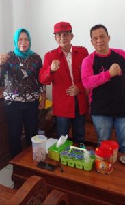 Kunjungan Sekretaris Depida Soksi Provinsi Lampung Disambut Aria Yulidar