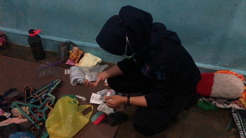 Karutan Ema Puspita Pimpin Sidak Kamar Warga Binaan Bersama Personil Polsek Helvetia