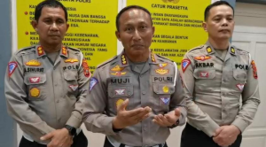 Direktur Lalu Lintas Polda Sumut, Kombes Pol Muji Ediyanto, Kamis (24/08/2023), (Foto: SK/AL)