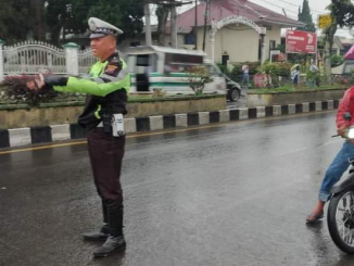 Kegiatan Patroli Keamanan Jalan Daerah Hukum Kabanjahe, Selasa (19/09/2023), (Foto: SK/AL)