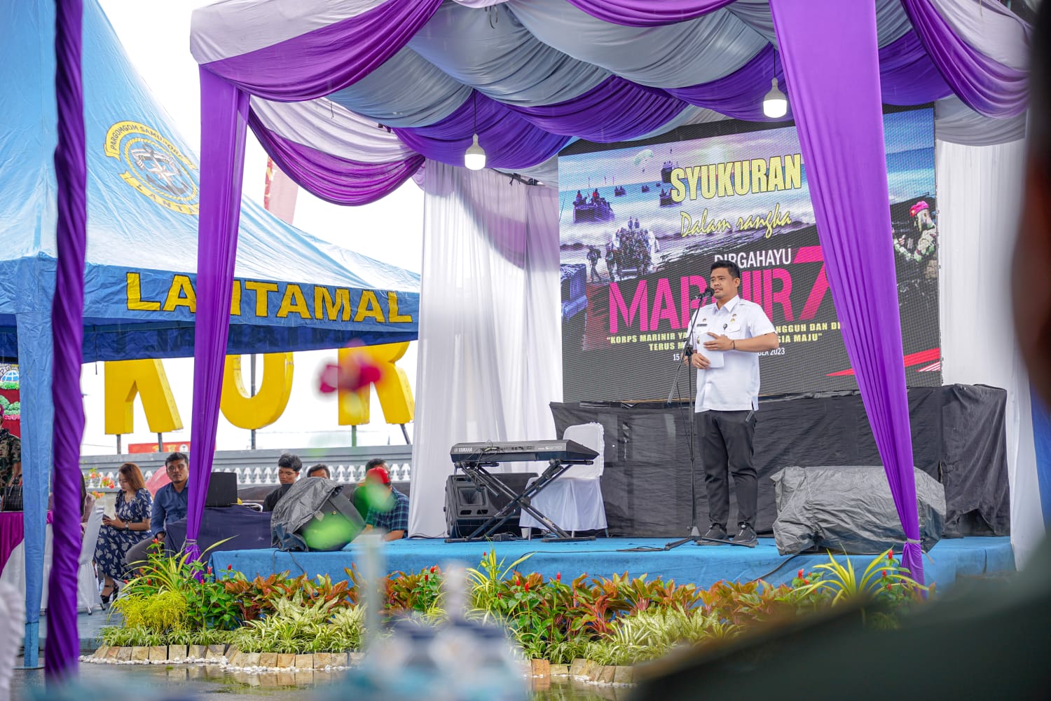 Dirgahayu HUT Ke-78 Korps Marinir TNI-AL, Terima Kasih atas Dedikasinya untuk Kota Medan