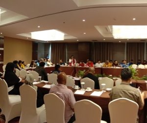 KPU Sumut Mensosialisasi Tahapan Pencalonan Gubernur dan Wagub Sumut Tahun 2024