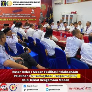 Rutan Kelas I Medan Memfasilitasi Outdoor Activity dan Immersion Agenda I PKP Balai Diklat Keagamaan Medan