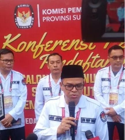 KPU Resmi Buka Pendaftaran Pencalonan Gubernur dan Wakil Gubernur Sumut Periode 2024-2029