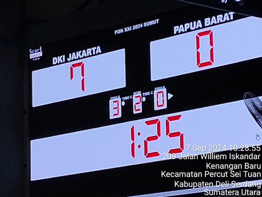 Semi Final Futsal PON XXI, Polda Sumut Semangat Sportivitas dan Fair Play Harus Tetap Terjaga