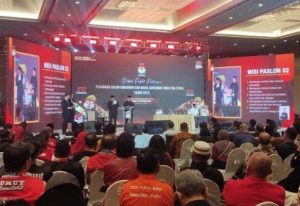 KPU Provinsi Sumut Menggelar Debat Pertama Pilgubsu Tahun 2024