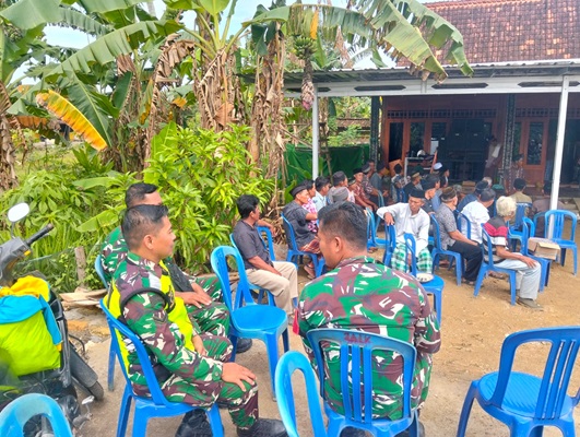 Babinsa Juwangi Tunjukkan Empati, Dampingi Warga Binaan yang Berduka